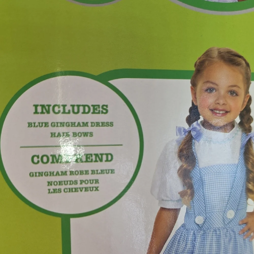 Wizard of Oz Dorothy Costume for Kids - Picture 5 of 10